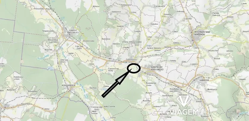 Prodej pole, Kostelec nad Orlicí, 1638 m2