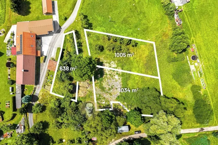 Prodej pozemku pro bydlení, Čkyně, 1005 m2