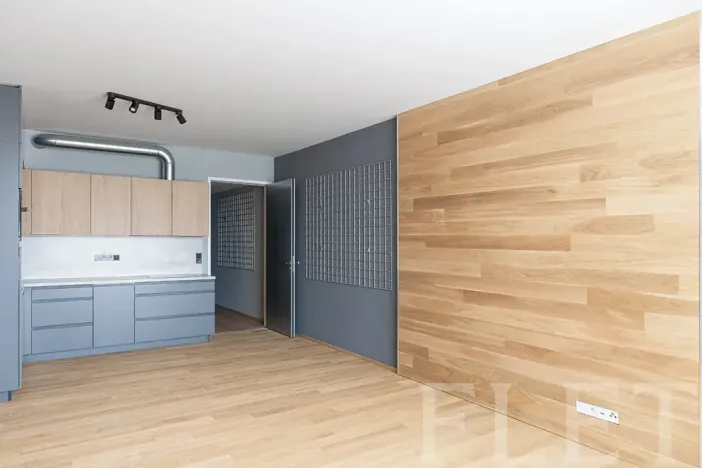 Pronájem bytu 1+kk, Praha - Holešovice, Komunardů, 47 m2