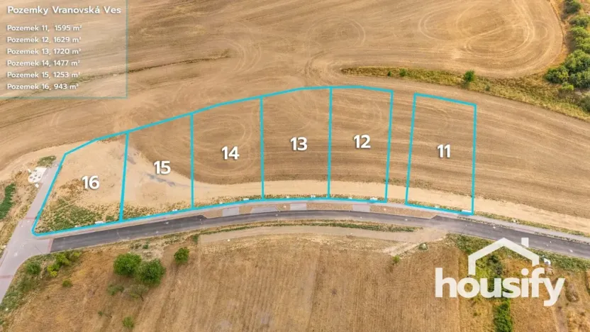 Prodej pozemku pro bydlení, Vranovská Ves, 1477 m2