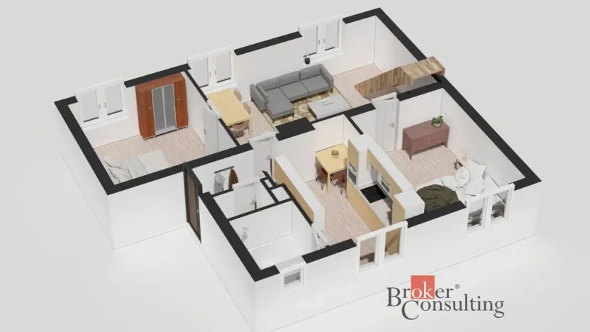 Prodej bytu 4+1, Opava - Předměstí, Těšínská, 82 m2