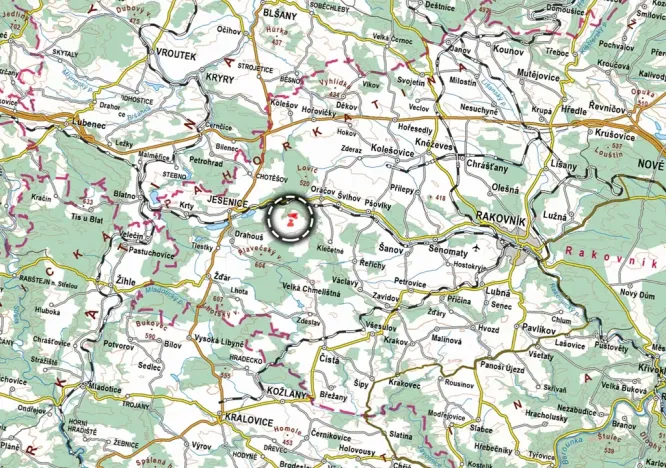 Prodej pole, Jesenice, 57119 m2