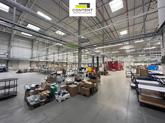 Pronájem výrobních prostor, Chrášťany, Za Tratí, 4100 m2