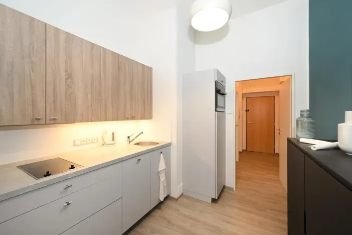 Pronájem bytu 1+1, Praha - Vršovice, Moskevská, 36 m2