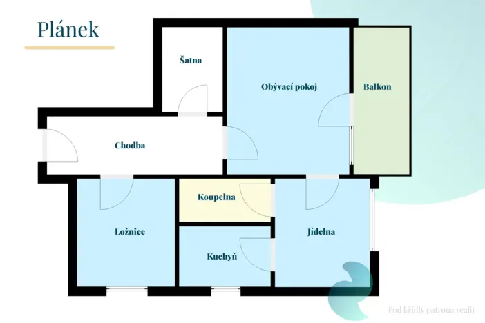 Prodej bytu 2+1, České Budějovice, Kubatova, 56 m2
