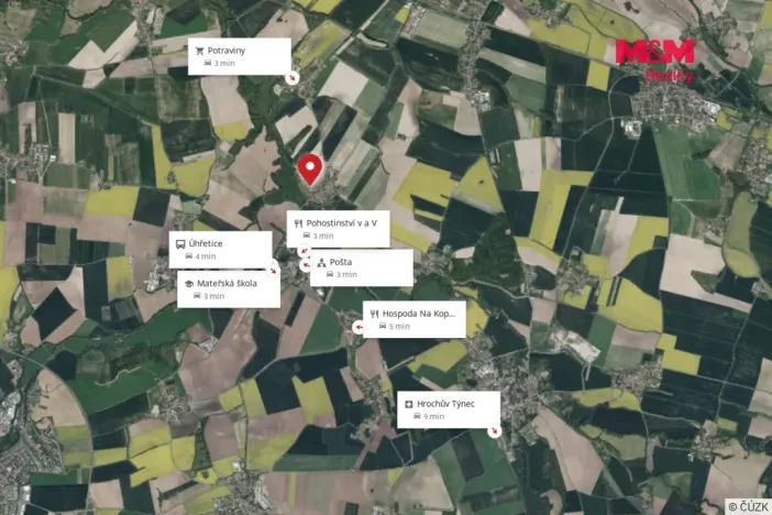 Prodej pozemku pro bydlení, Úhřetická Lhota, 2151 m2