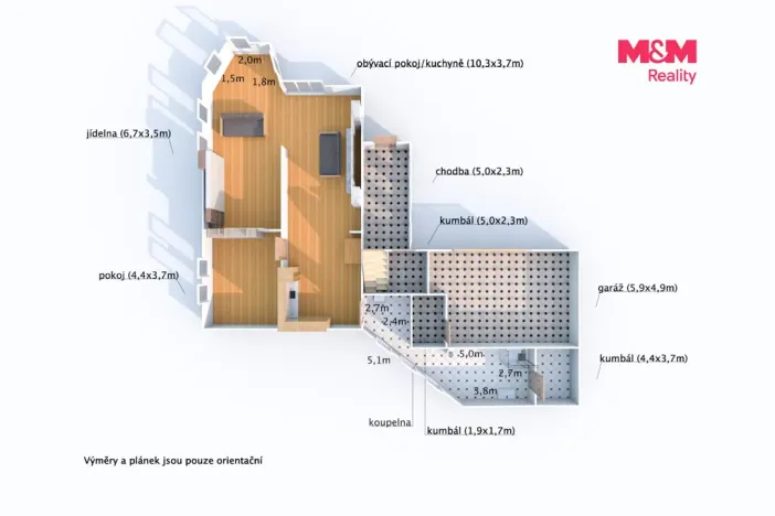 Prodej rodinného domu, Loučim, 300 m2