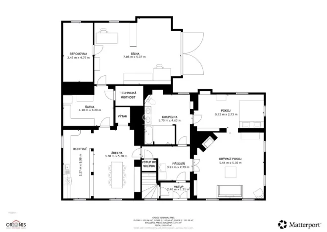 Prodej rodinného domu, Okounov - Oslovice, 600 m2