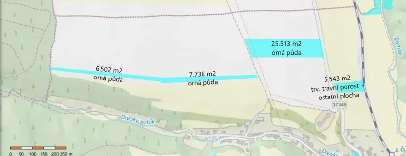 Prodej pole, Konice, 50143 m2