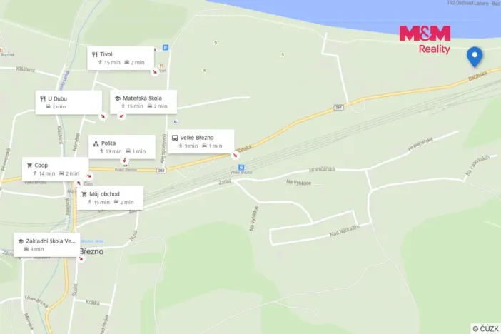 Prodej bytu 2+1, Velké Březno, Děčínská, 43 m2
