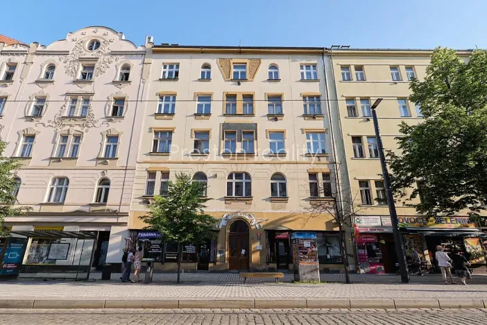 Pronájem kanceláře, Praha - Vršovice, Moskevská, 37 m2