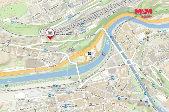Pronájem bytu 3+kk, Karlovy Vary - Rybáře, Nákladní, 86 m2