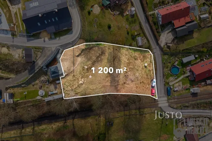 Prodej pozemku pro bydlení, Liberec, Za Tratí, 1200 m2