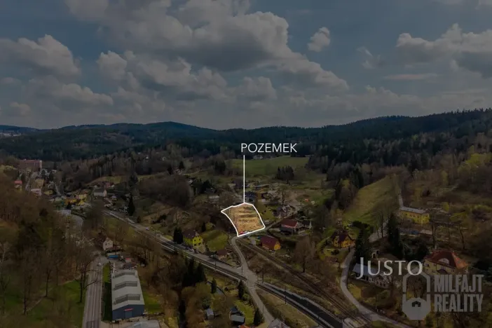 Prodej pozemku pro bydlení, Liberec, Za Tratí, 1200 m2