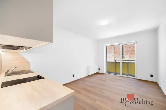 Pronájem bytu 1+kk, Brno - Zábrdovice, Bratislavská, 26 m2