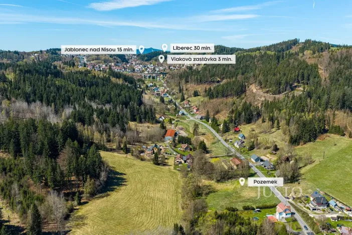 Prodej pozemku pro bydlení, Smržovka, 6921 m2
