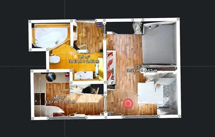 Prodej bytu 1+1, Klenčí pod Čerchovem, 32 m2