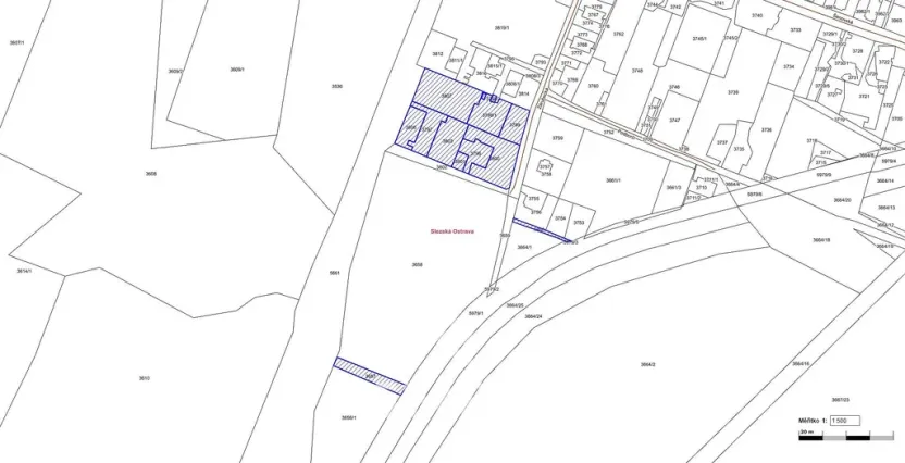 Prodej komerčního pozemku, Ostrava - Slezská Ostrava, Zárubecká, 7511 m2