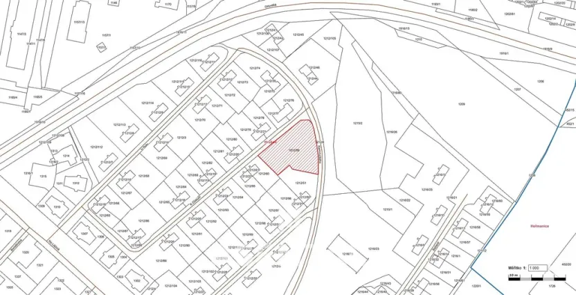 Prodej pozemku, Ostrava - Hrušov, K Důlkům, 1632 m2