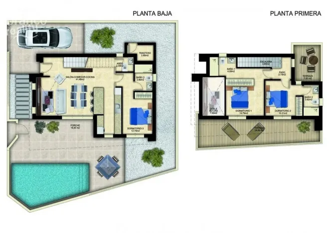 Prodej rodinného domu, Benijofar, Alicante, Španělsko, 135 m2