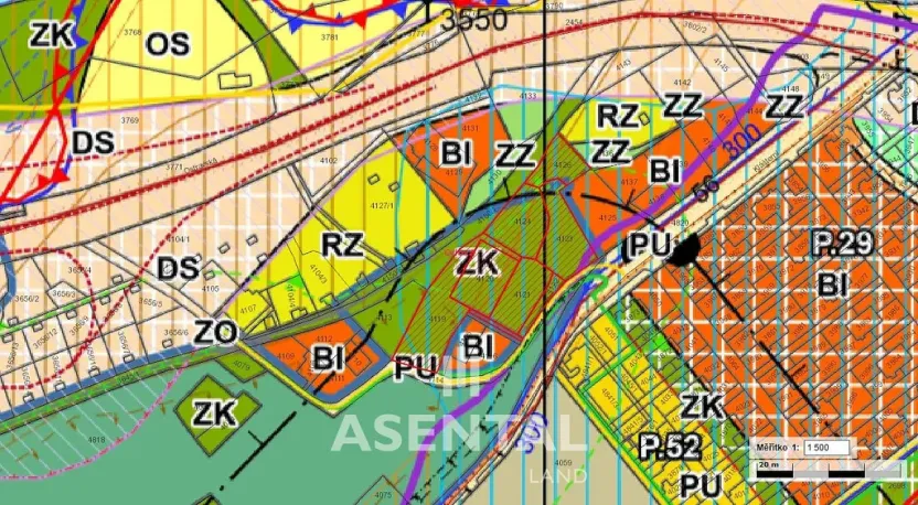 Prodej pozemku, Orlová - Město, Klášterní, 5850 m2
