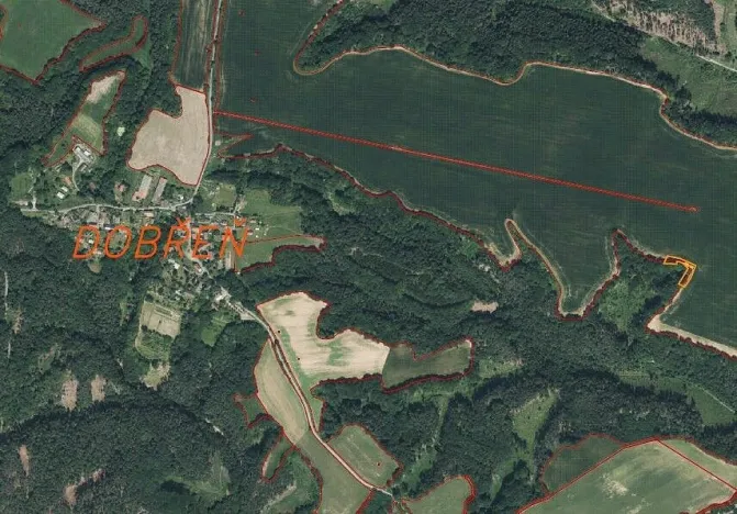 Prodej pole, Dobřeň, 1584 m2
