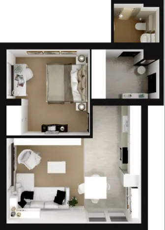 Pronájem bytu 2+kk, Čáslav - Čáslav-Nové Město, Boženy Němcové, 47 m2