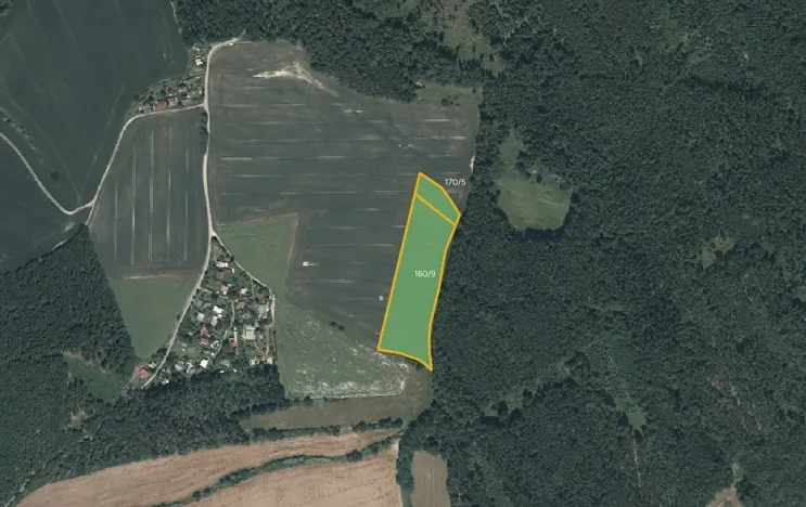 Prodej pole, Bojanovice, 13976 m2