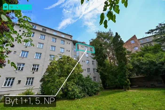 Pronájem bytu 1+1, Olomouc, Masarykova třída, 38 m2