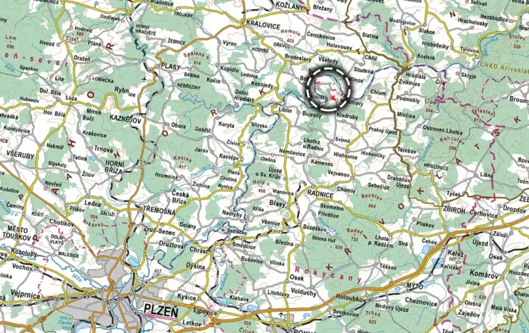Prodej pole, Kladruby, 54577 m2