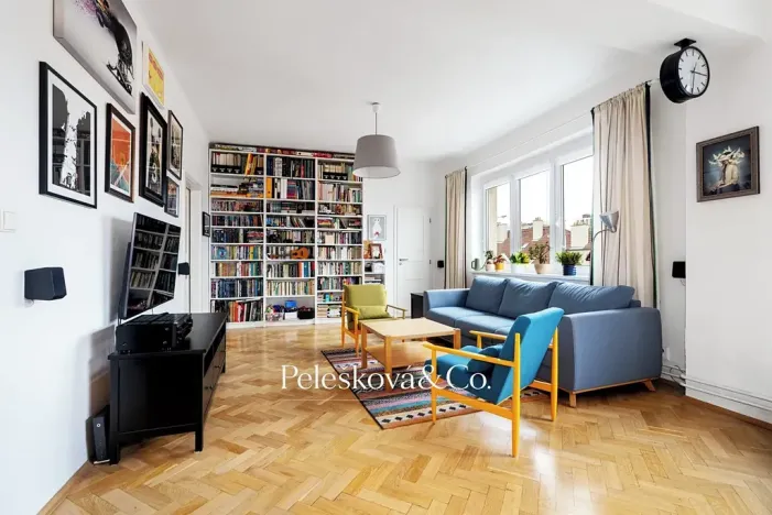 Prodej bytu 3+kk, Praha - Žižkov, Viklefova, 100 m2