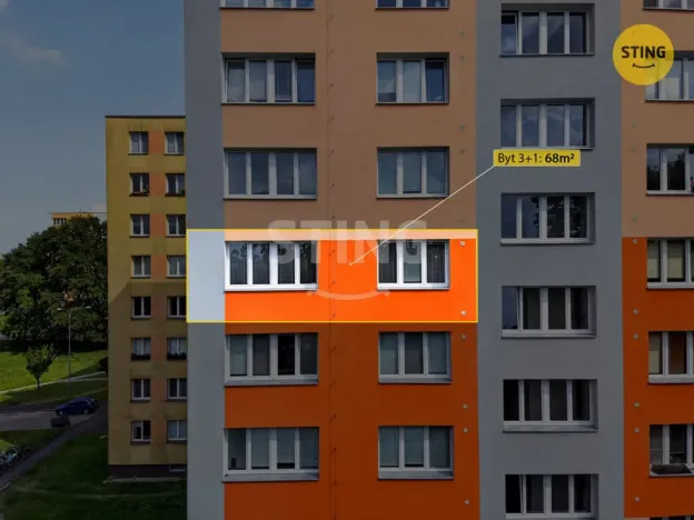 Prodej bytu 3+1, Ostrava, Břenkova, 71 m2