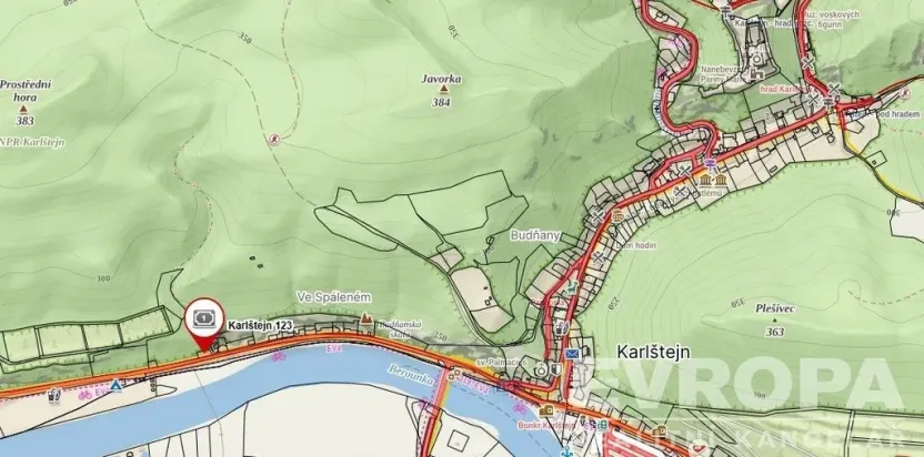 Pronájem bytu 1+kk, Karlštejn, 30 m2