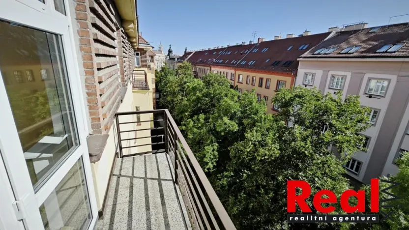 Pronájem bytu 3+1, Brno - Veveří, Čápkova, 108 m2