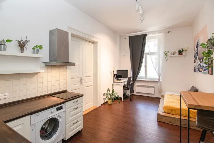 Pronájem bytu 2+kk, Praha - Žižkov, Ježkova, 43 m2