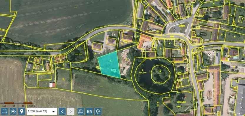 Prodej pozemku, Líšťany - Luhov, 1951 m2
