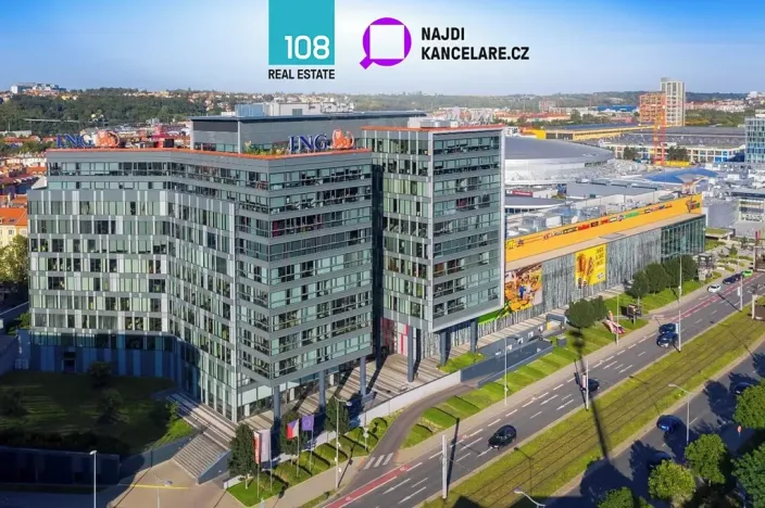 Pronájem kanceláře, Praha - Libeň, Českomoravská, 1116 m2