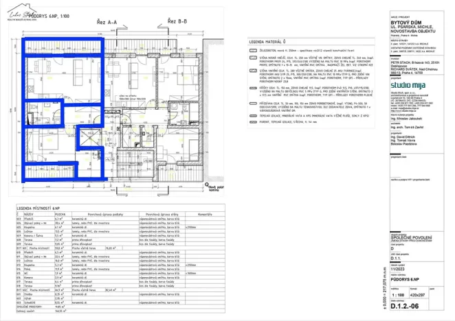 Prodej bytu 2+kk, Praha - Michle, Psárská, 63 m2