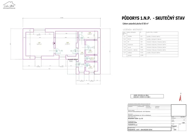Prodej rodinného domu, Račiněves, 574 m2