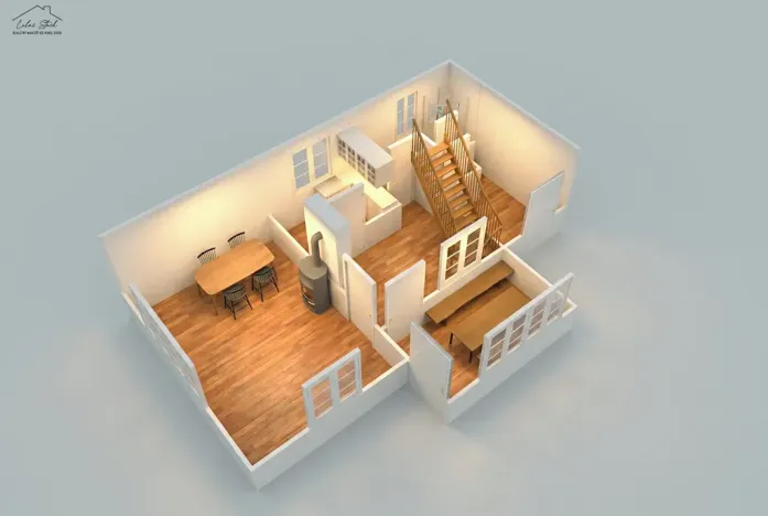 Prodej chaty, Nová Ves pod Pleší, 100 m2