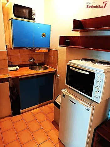 Pronájem bytu 1+kk, Brno, Cihlářská, 28 m2