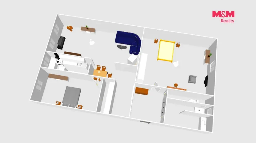 Prodej bytu 4+kk, Libáň, Na Ženichově, 80 m2