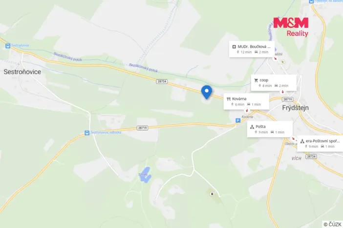 Prodej rodinného domu, Frýdštejn - Sestroňovice, 387 m2