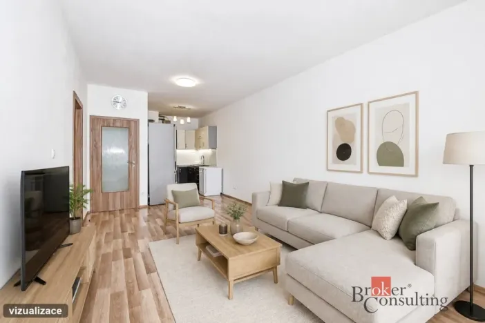 Prodej bytu 1+kk, Praha - Košíře, Pod radnicí, 52 m2