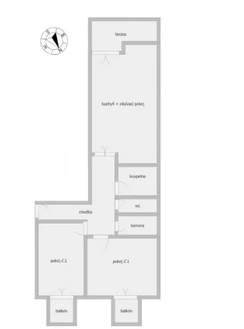 Prodej bytu 3+kk, Hradec Králové - Třebeš, Ve Stromovce, 75 m2