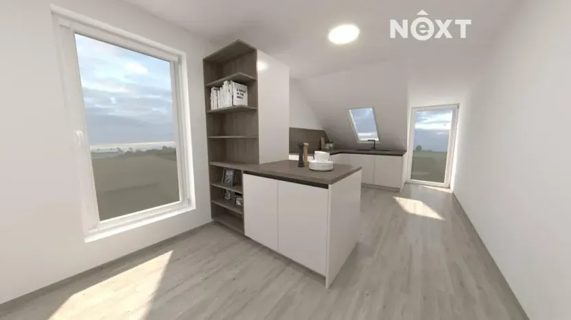 Prodej bytu 2+kk, Želechovice nad Dřevnicí, Nádražní, 76 m2
