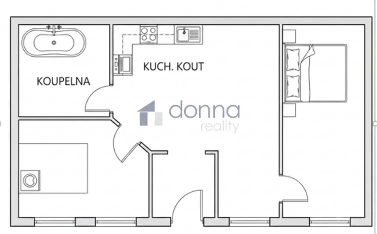 Pronájem bytu 3+kk, Praha, Slezská, 71 m2