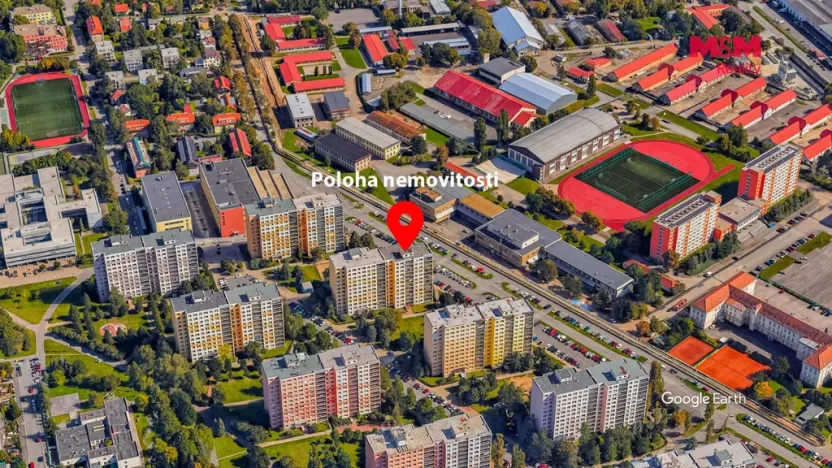 Pronájem bytu 2+kk, Praha - Ruzyně, Vlastina, 41 m2