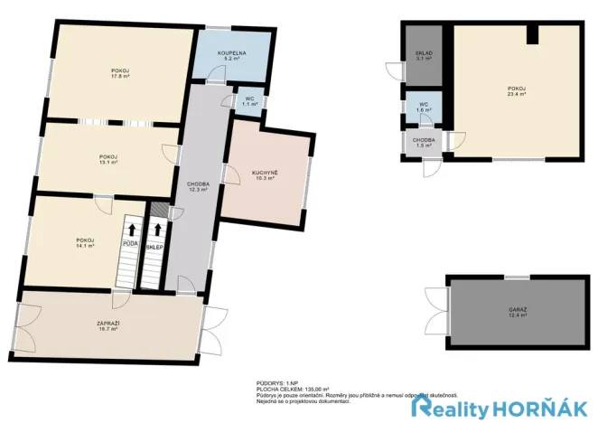 Prodej rodinného domu, Bechyně, Plechamr, 91 m2