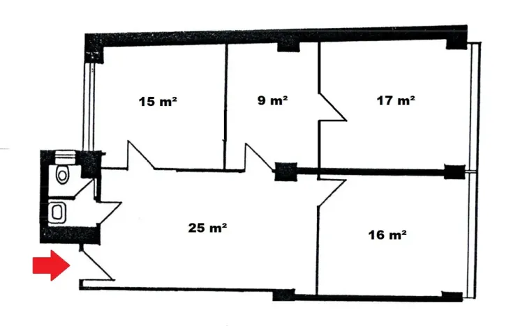 Pronájem kanceláře, Praha - Nové Město, Václavské náměstí, 85 m2